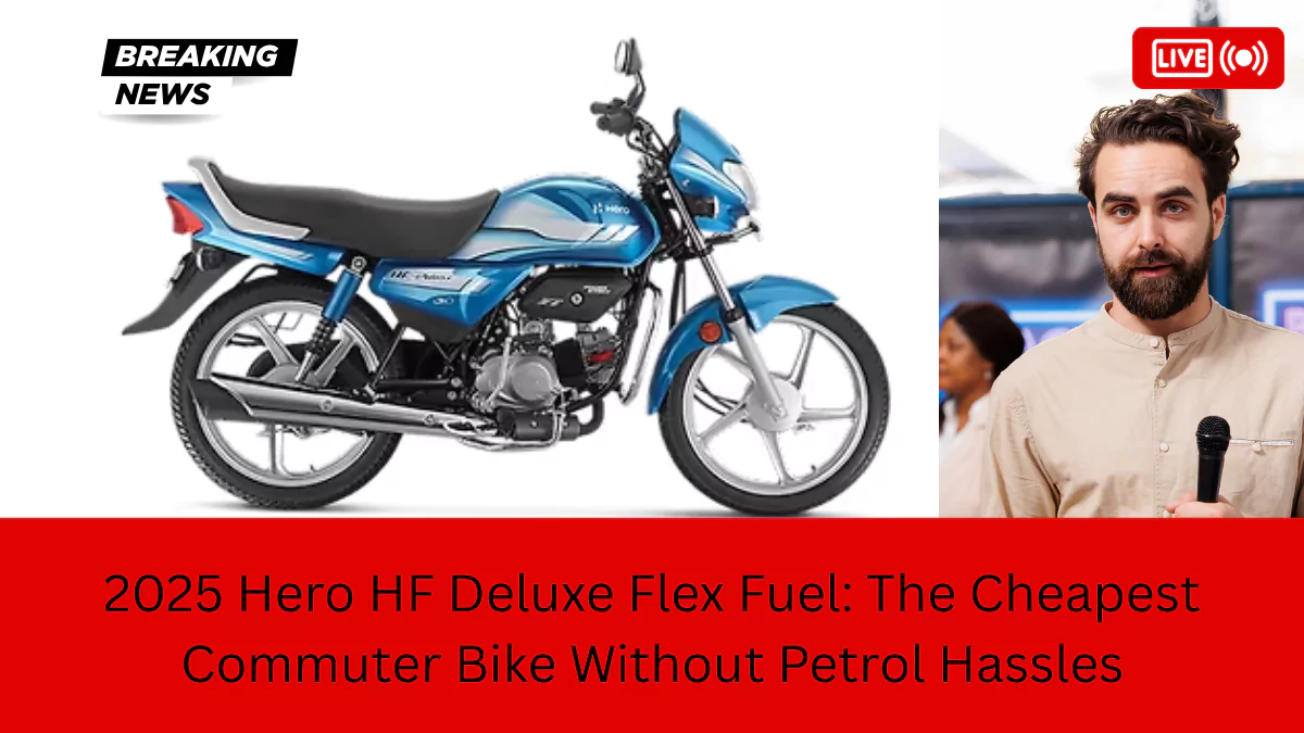 2025 Hero HF Deluxe Flex Fuel The Cheapest Commuter Bike Without Petrol Hassles