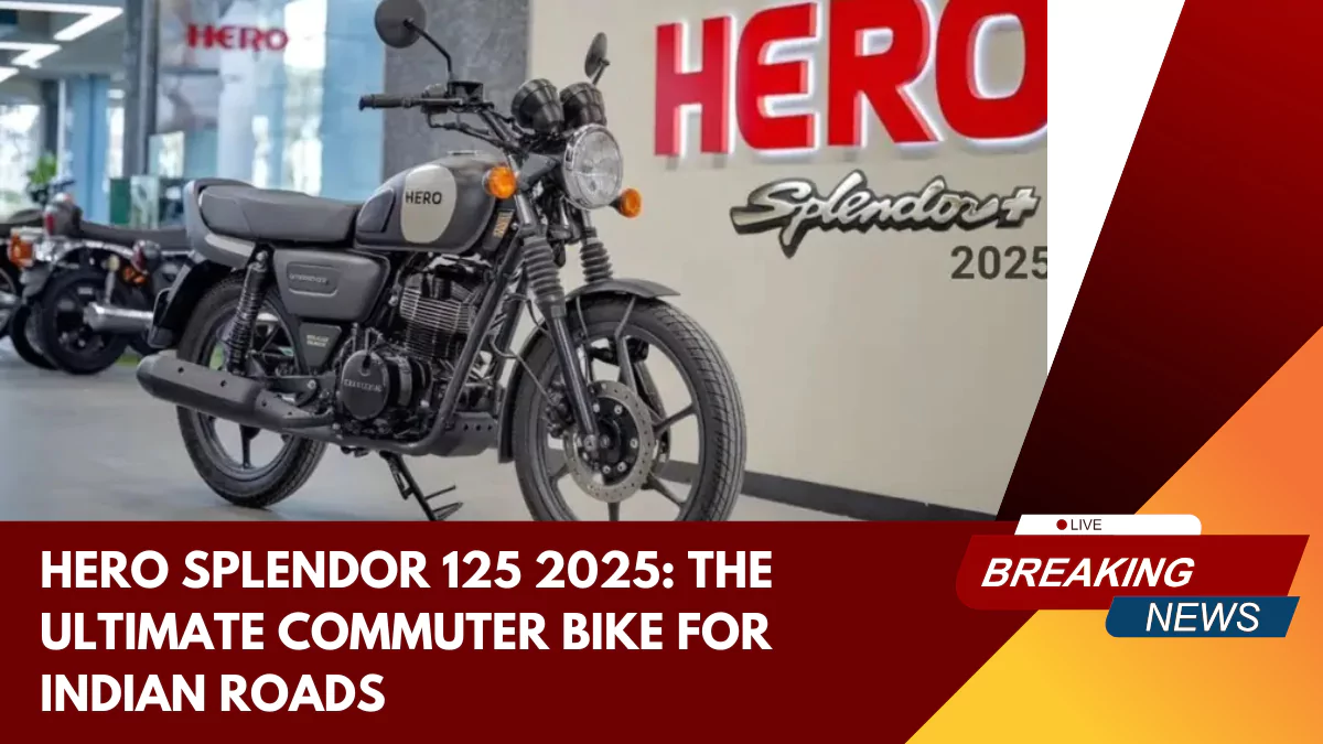 Hero Splendor 125 2025 The Ultimate Commuter Bike for Indian Roads
