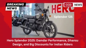 Hero Splendor 2025 Damdar Performance, Dhansu Design, and Big Discounts for Indian Riders