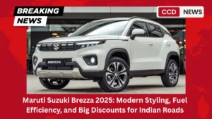 Maruti Suzuki Brezza 2025 Modern Styling, Fuel Efficiency, and Big Discounts for Indian Roads