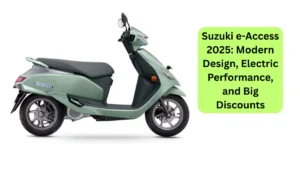 Suzuki e-Access 2025 Modern Design, Electric Performance, and Big Discounts