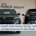 Tata Punch Facelift 2025 Dhansu Styling, Fuel Efficiency, and Big Discounts for Desi Roads