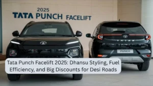 Tata Punch Facelift 2025 Dhansu Styling, Fuel Efficiency, and Big Discounts for Desi Roads