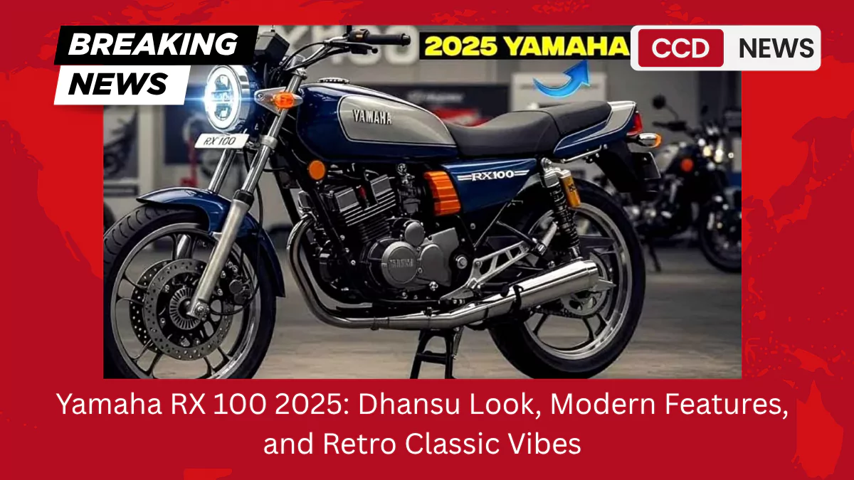 Yamaha RX 100 2025: Dhansu Look, Modern Features, and Retro Classic Vibes